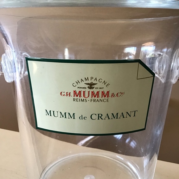Mumm de Cramant Acrylic Champagne Ice Bucket - Picture 2 of 3